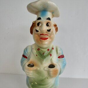 Vintage 1940s Friends Show Ceramic Chef Kitchen Utensil Holder Monicas Kitchen
